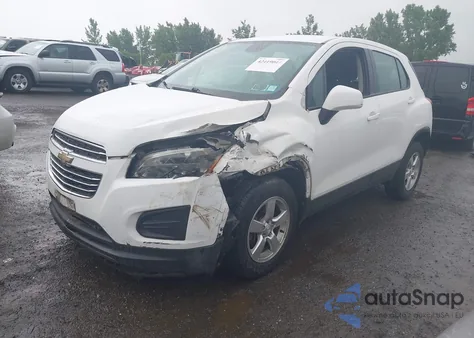 2015 Chevrolet Trax 1Ls из США, поврежденный, VIN KL7CJPSB5FB063946
